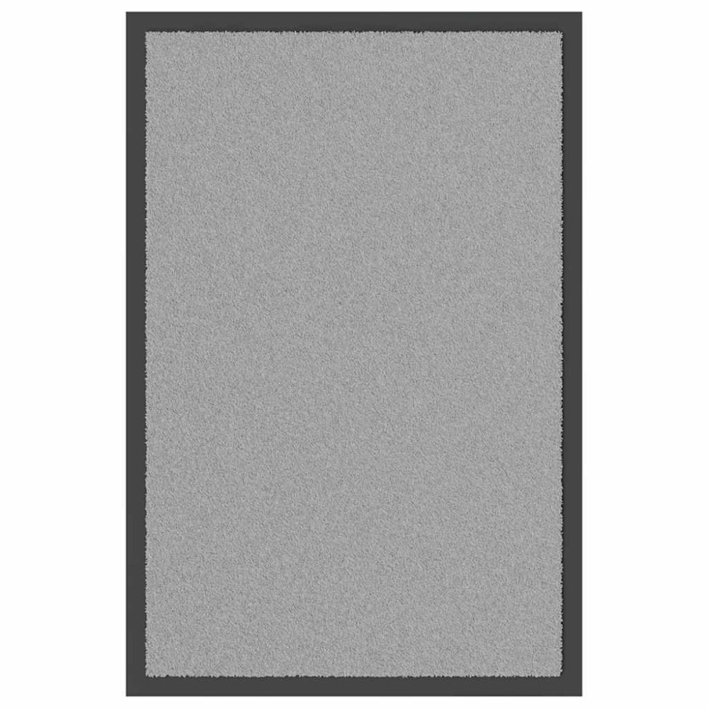 vidaXL Dörrmatta grå 40x60 cm
