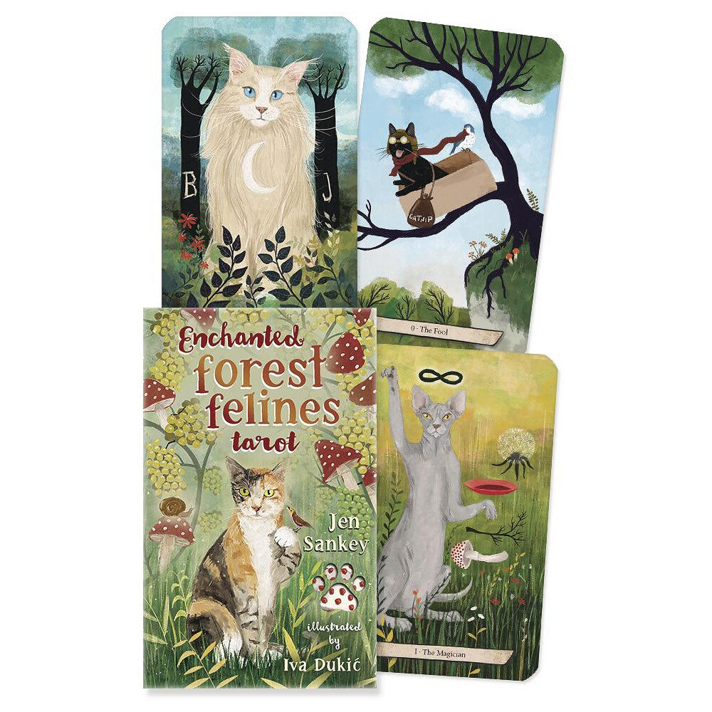 Jen Sankey Enchanted Forest Felines Tarot