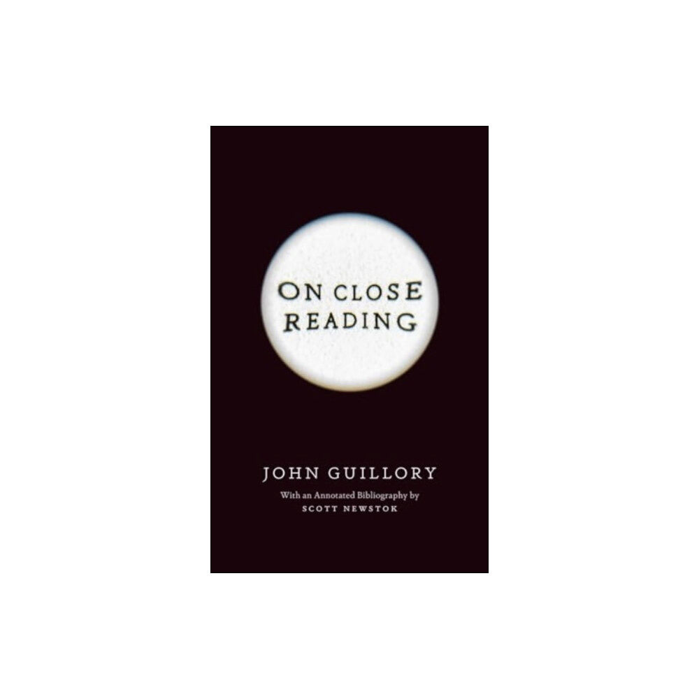 The university of chicago press On Close Reading (häftad, eng)