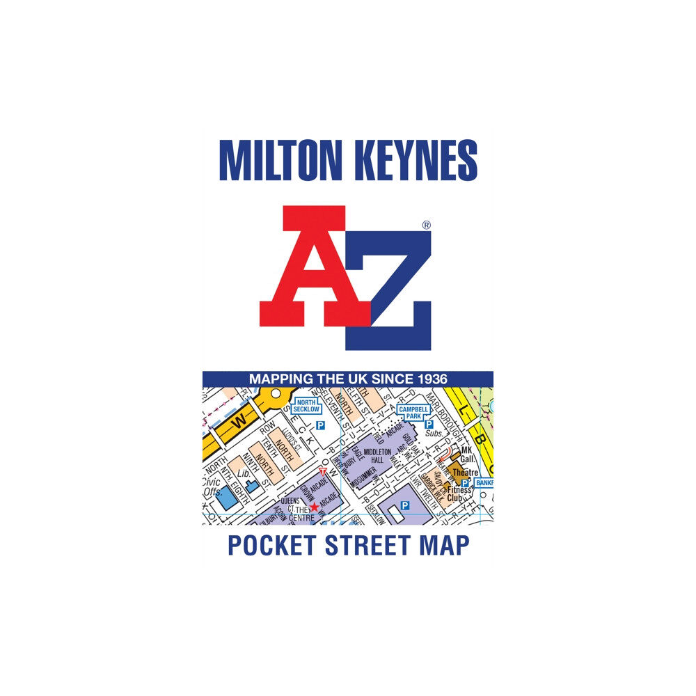 HarperCollins Publishers Milton Keynes A-Z Pocket Street Map