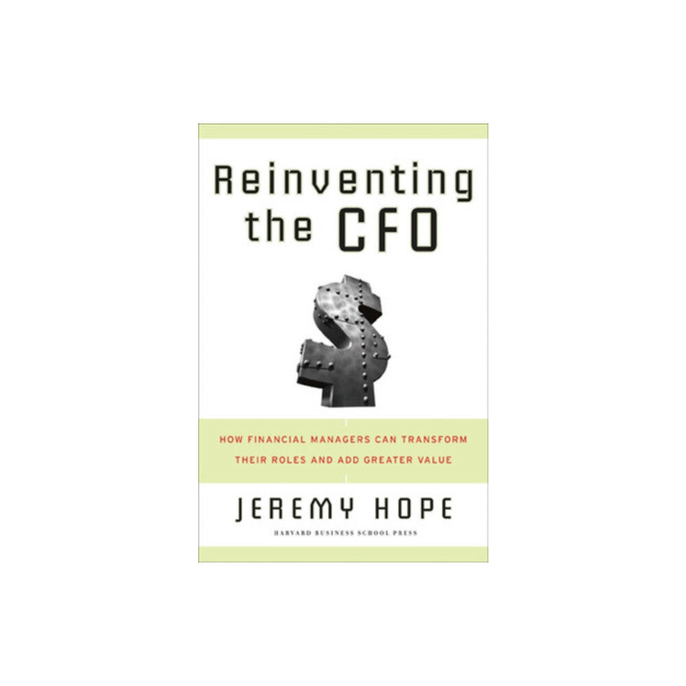 Harvard Business Review Press Reinventing the CFO (inbunden, eng)