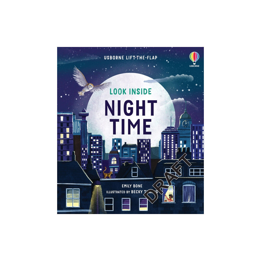 Usborne Publishing Ltd Look Inside Night Time (bok, board book, eng)
