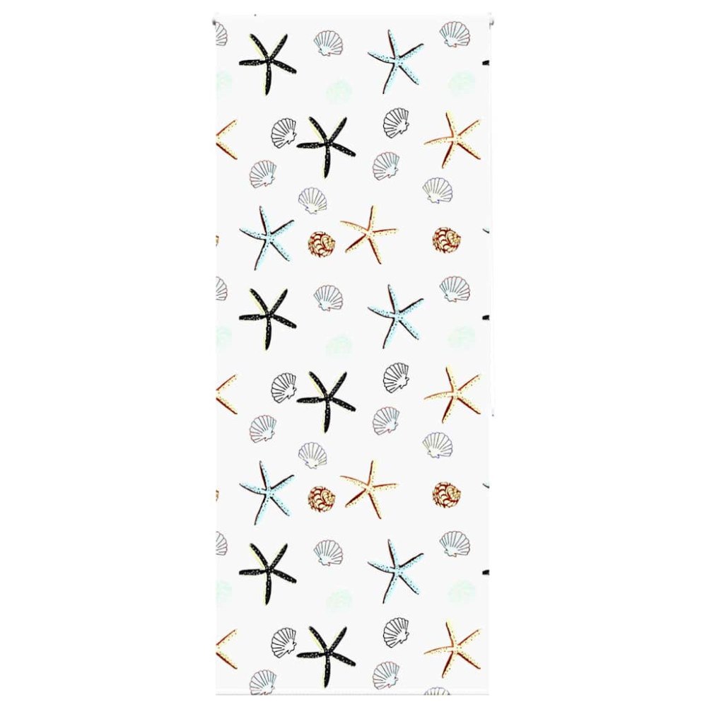 vidaXL Rullgardin för dusch 90x240 cm tyg bredd 86 cm