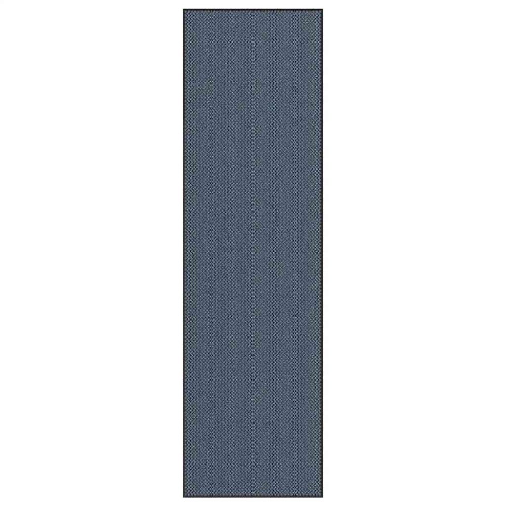 vidaXL Dörrmatta blå 115x400 cm