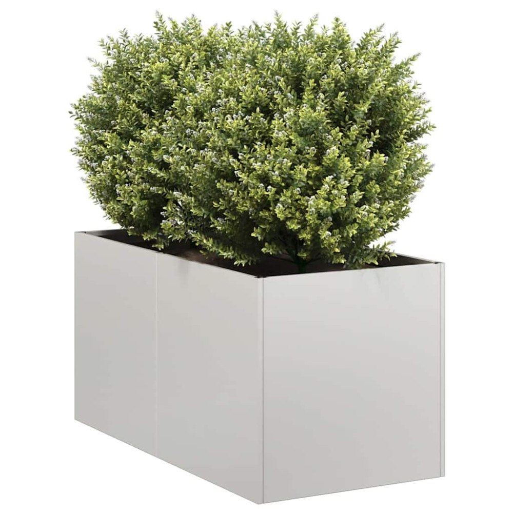 vidaXL Planteringskärl 40x80x40 cm rostfritt stål