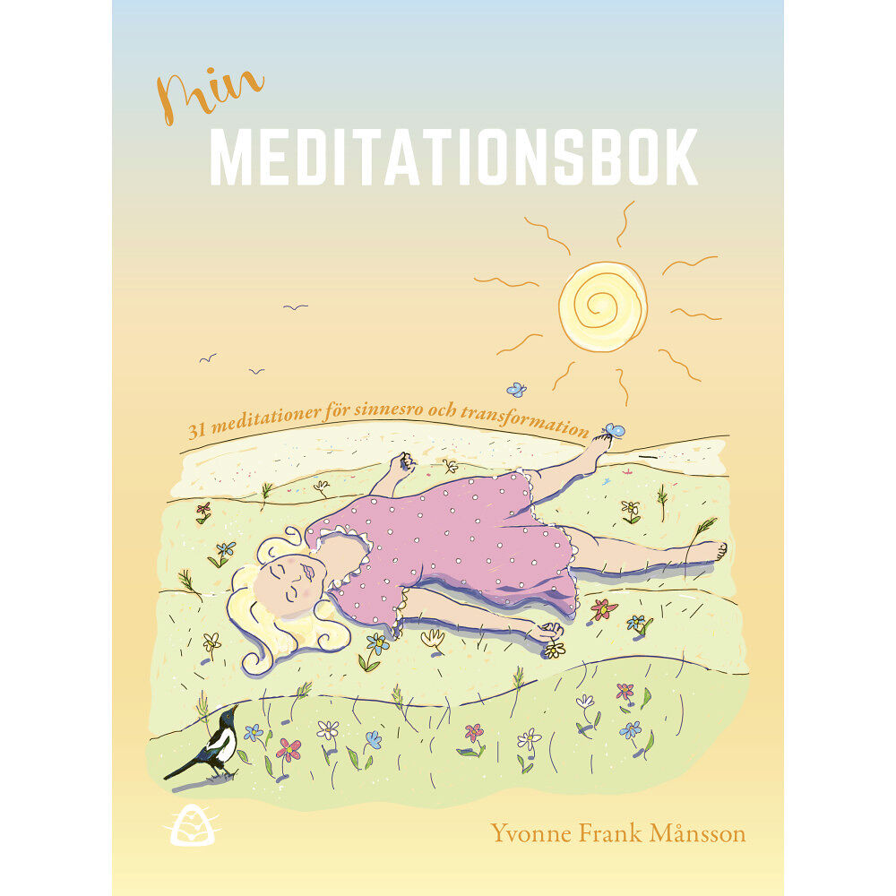 Yvonne Frank Månsson Min meditationsbok (bok, danskt band)