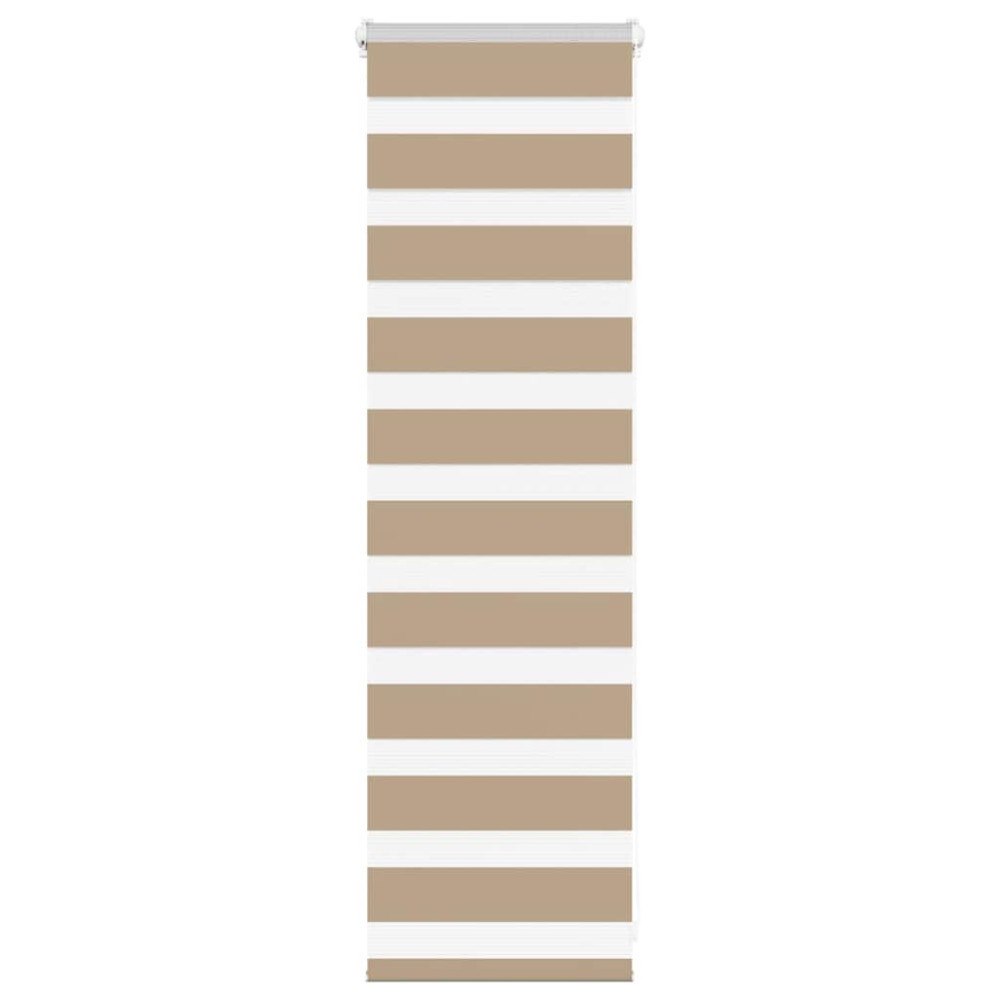 vidaXL Rullgardin zebra 50x100 cm tyg bredd 45,9 cm polyester