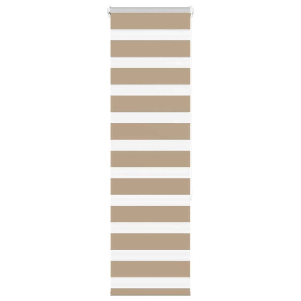 vidaXL Rullgardin zebra 40x150 cm tyg bredd 35,9 cm polyester