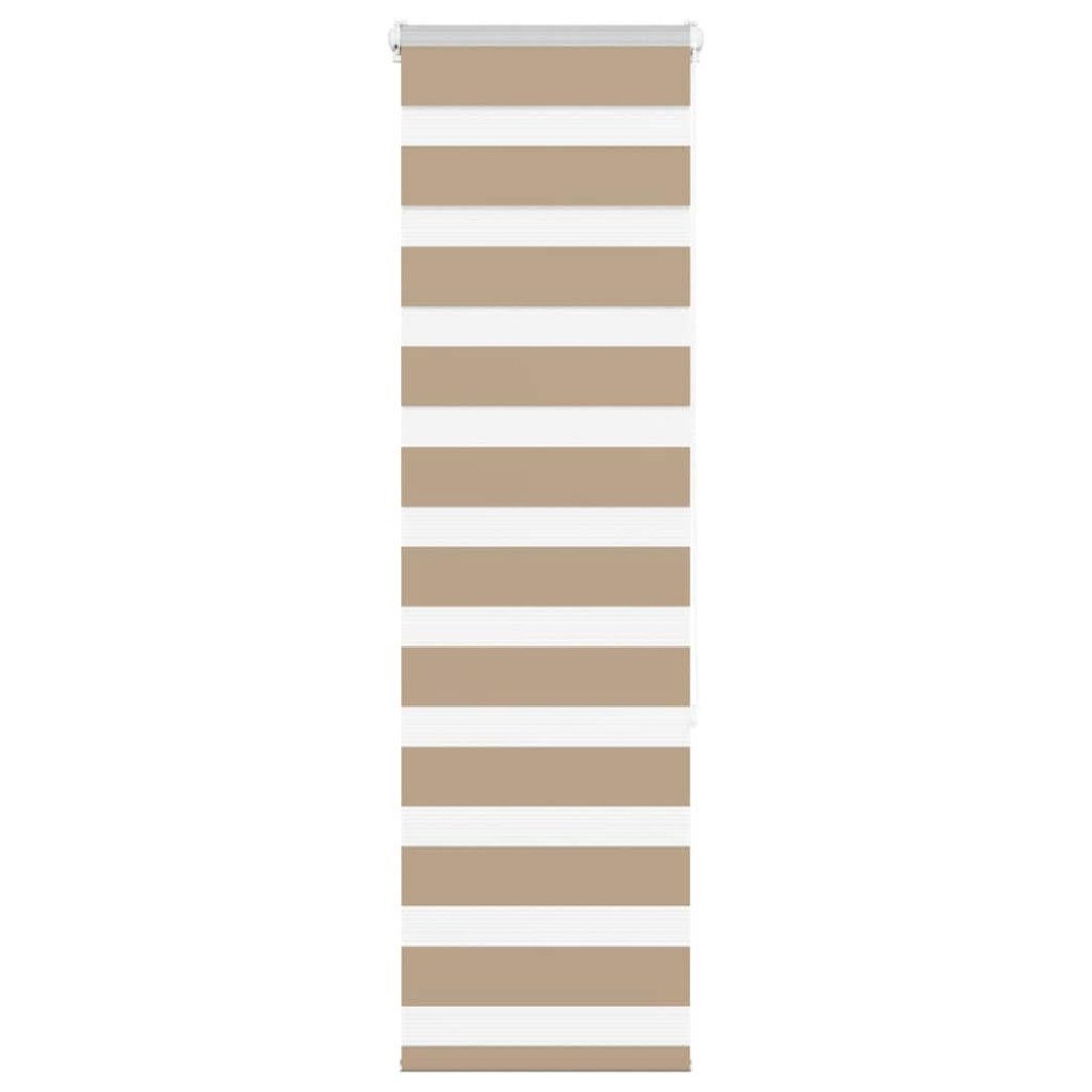 vidaXL Rullgardin zebra 45x150 cm tyg bredd 40,9 cm polyester