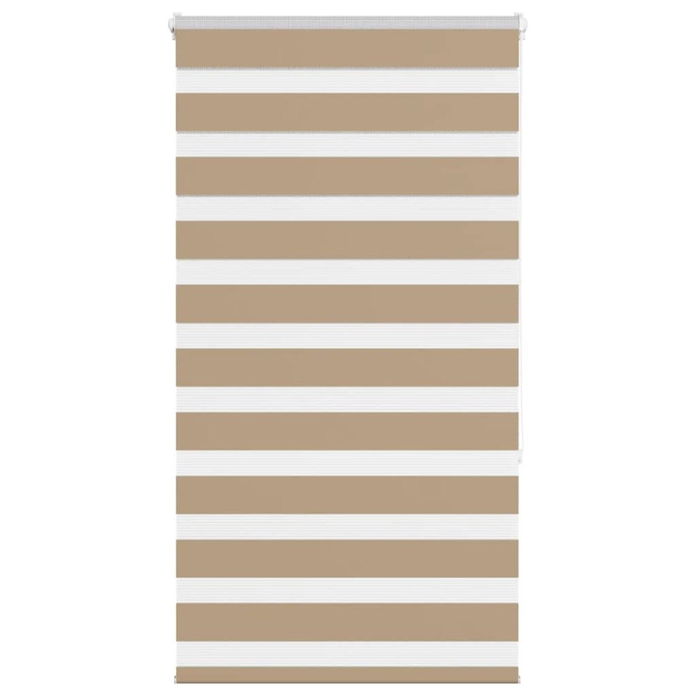 vidaXL Rullgardin zebra 80x150 cm tyg bredd 75,9 cm polyester