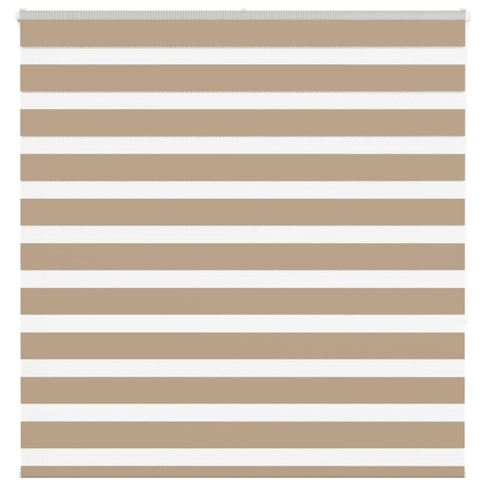 vidaXL Rullgardin zebra 145x150 cm tyg bredd 140,9 cm polyester