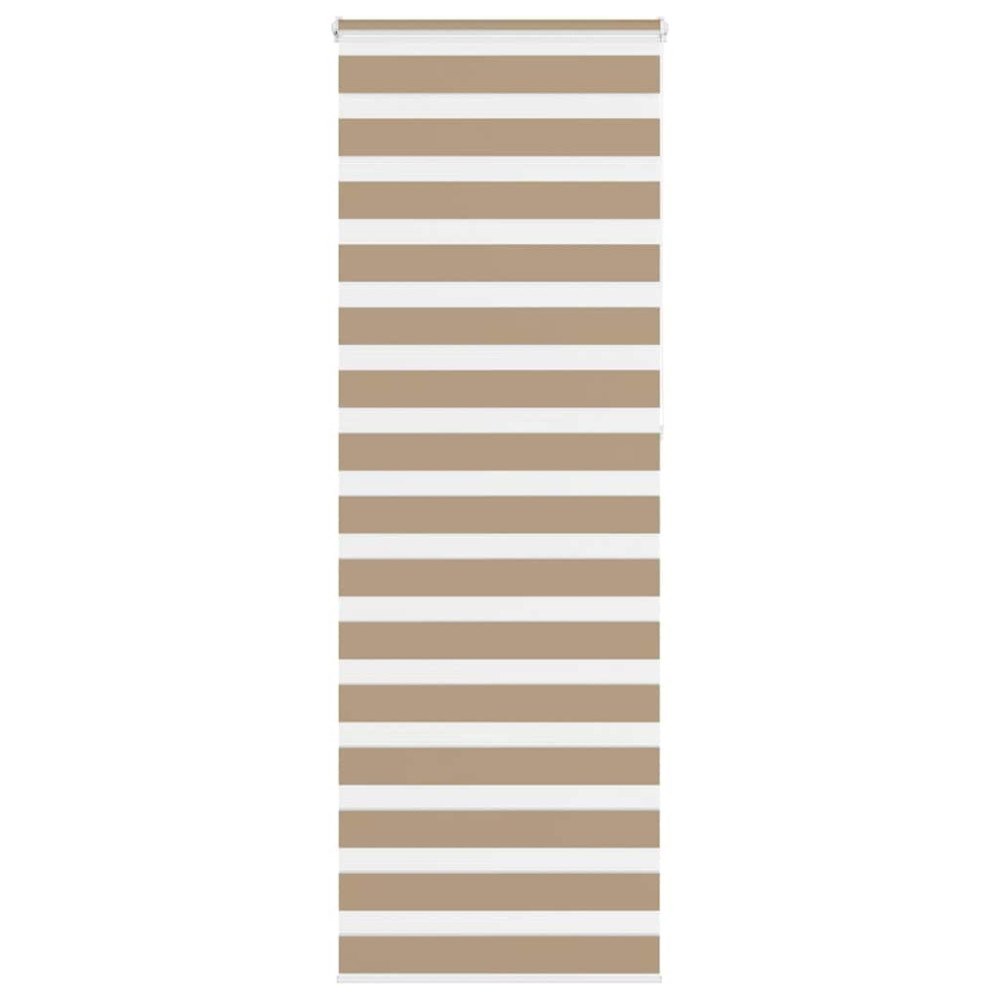 vidaXL Rullgardin zebra 80x230 cm tyg bredd 75,9 cm polyester