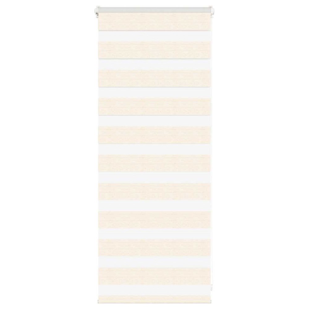 vidaXL Rullgardin zebra 55x100 cm tyg bredd 50,9 cm polyester