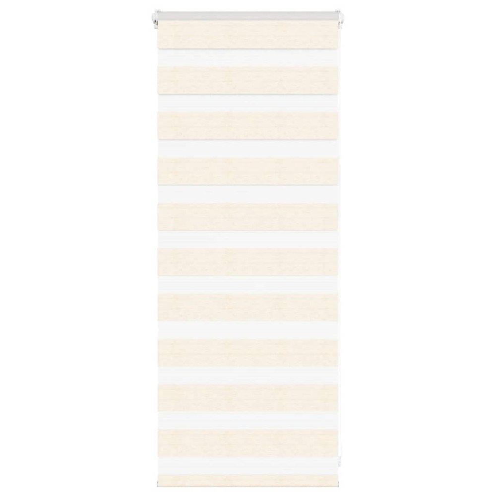 vidaXL Rullgardin zebra 65x100 cm tyg bredd 60,9 cm polyester