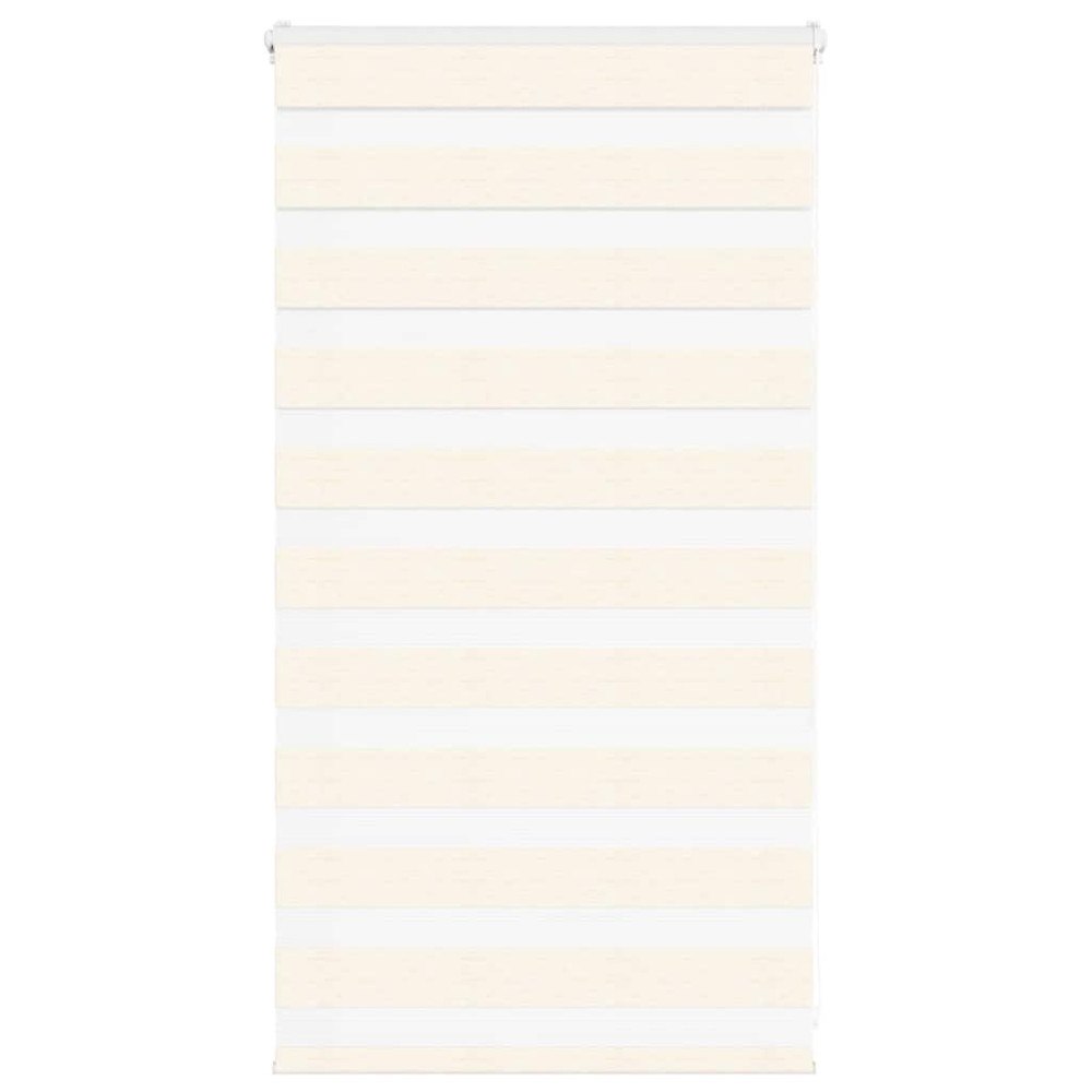 vidaXL Rullgardin zebra 80x100 cm tyg bredd 75,9 cm polyester