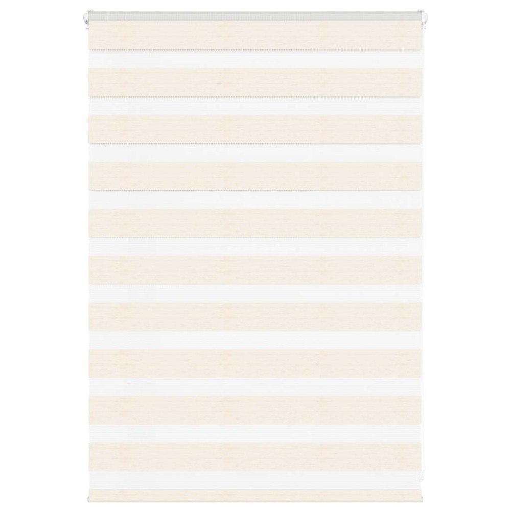 vidaXL Rullgardin zebra 95x100 cm tyg bredd 90,9 cm polyester