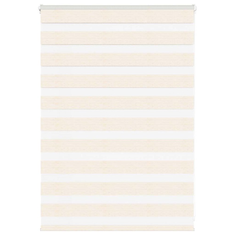 vidaXL Rullgardin zebra 115x100 cm tyg bredd 110,9 cm polyester