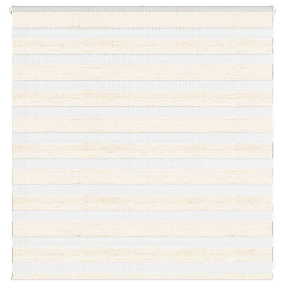 vidaXL Rullgardin zebra 140x100 cm tyg bredd 135,9 cm polyester