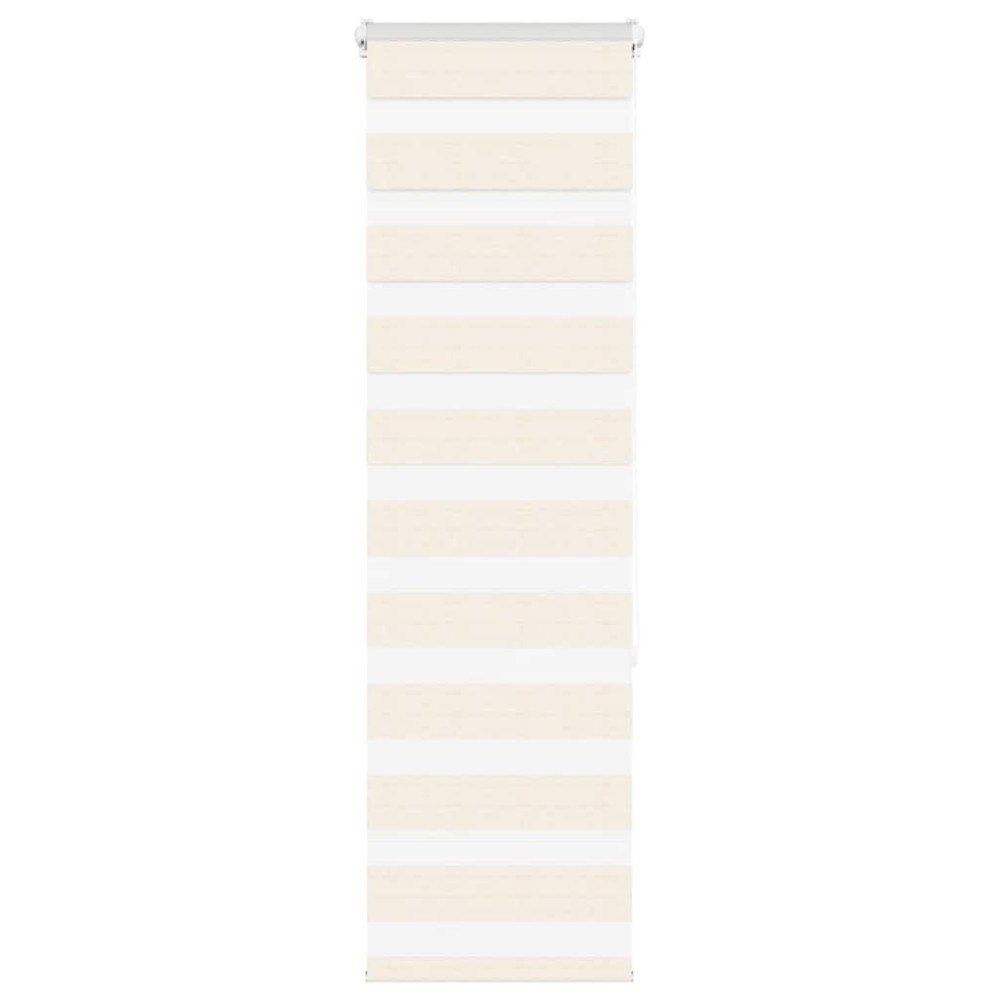 vidaXL Rullgardin zebra 45x150 cm tyg bredd 40,9 cm polyester