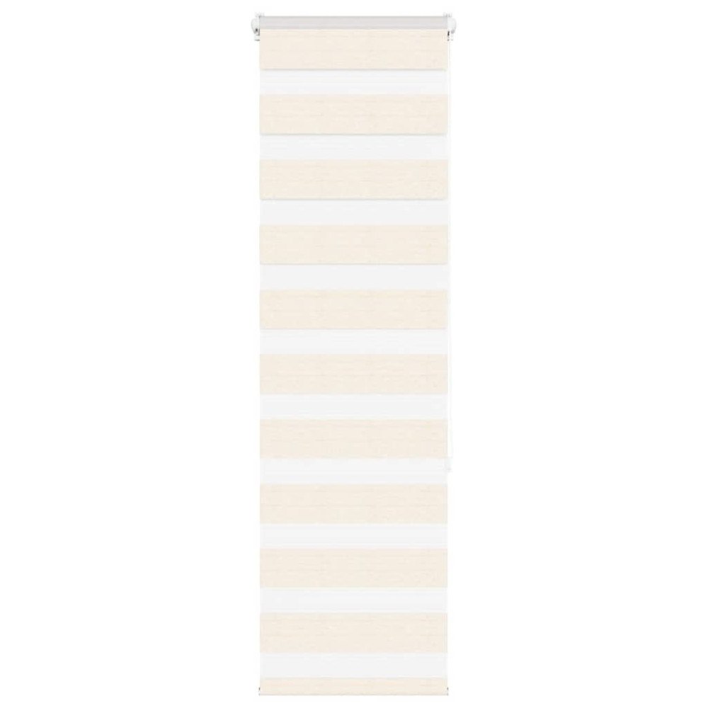 vidaXL Rullgardin zebra 50x150 cm tyg bredd 45,9 cm polyester