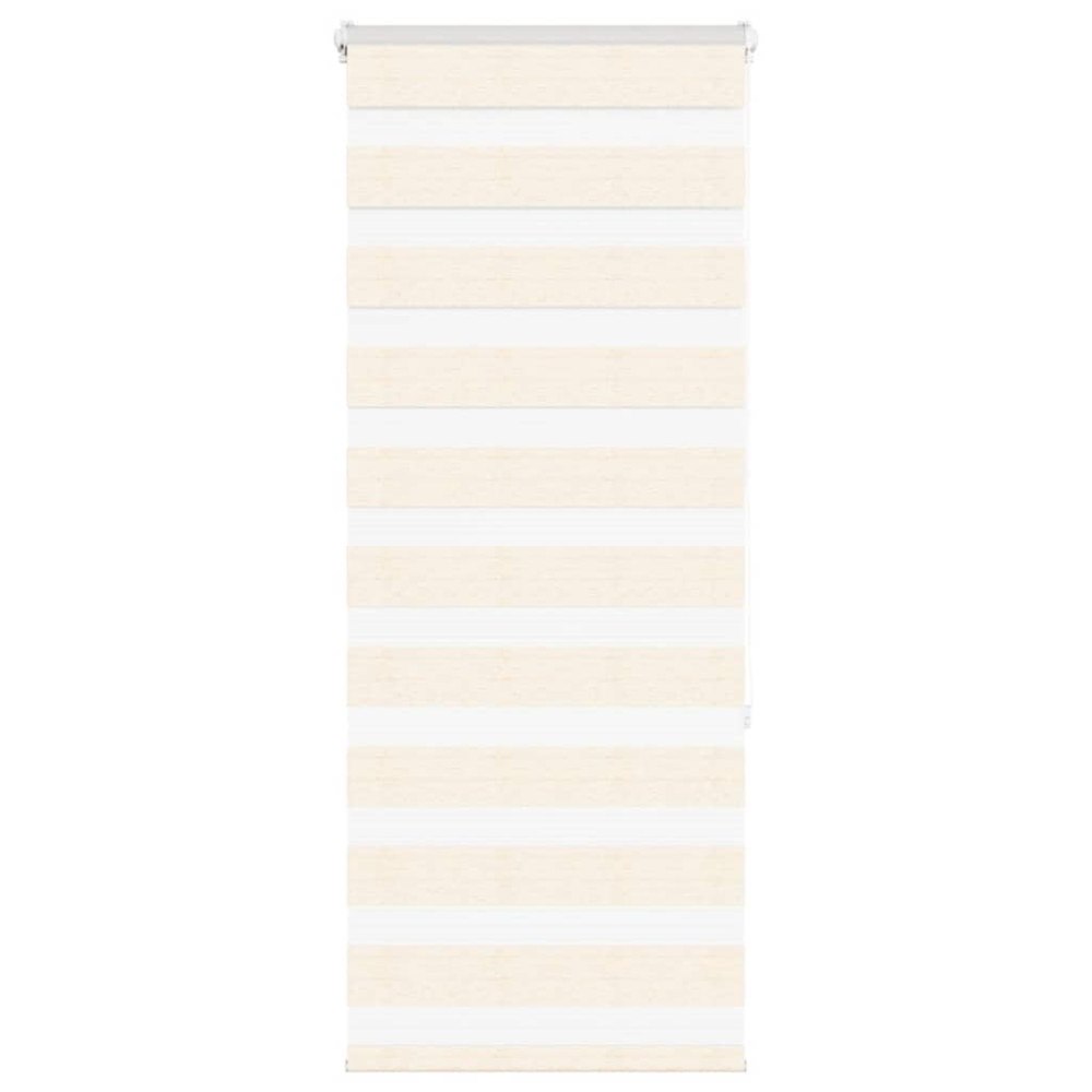 vidaXL Rullgardin zebra 65x150 cm tyg bredd 60,9 cm polyester