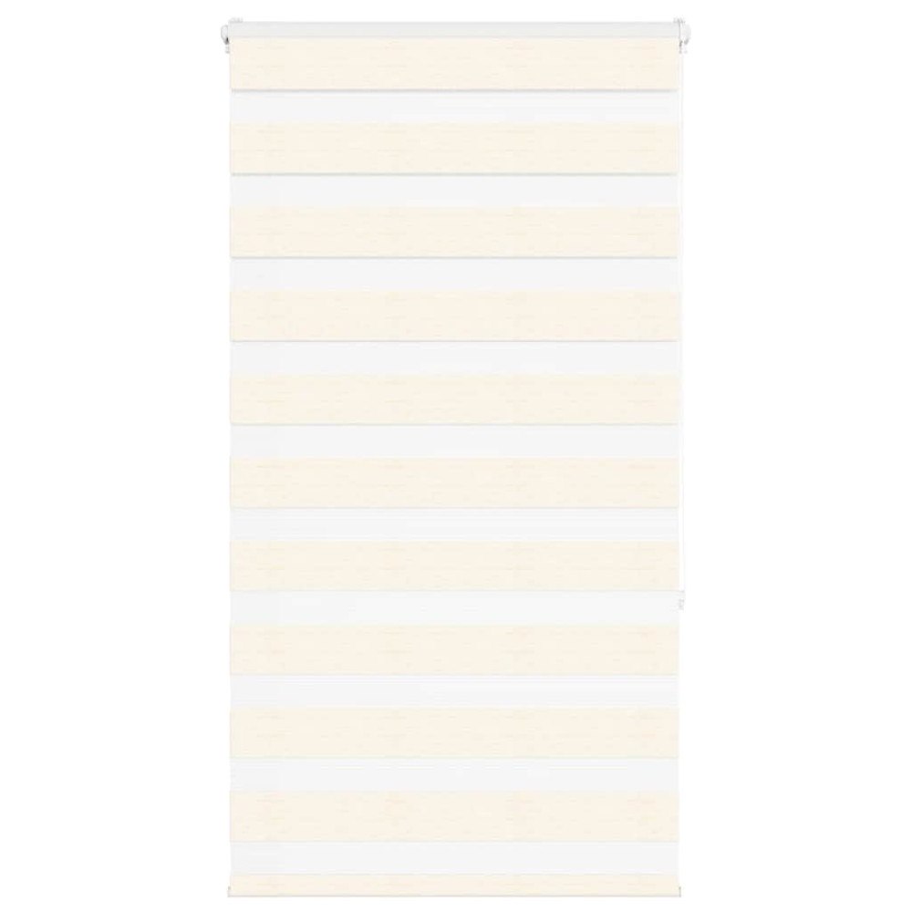 vidaXL Rullgardin zebra 75x150 cm tyg bredd 70,9 cm polyester