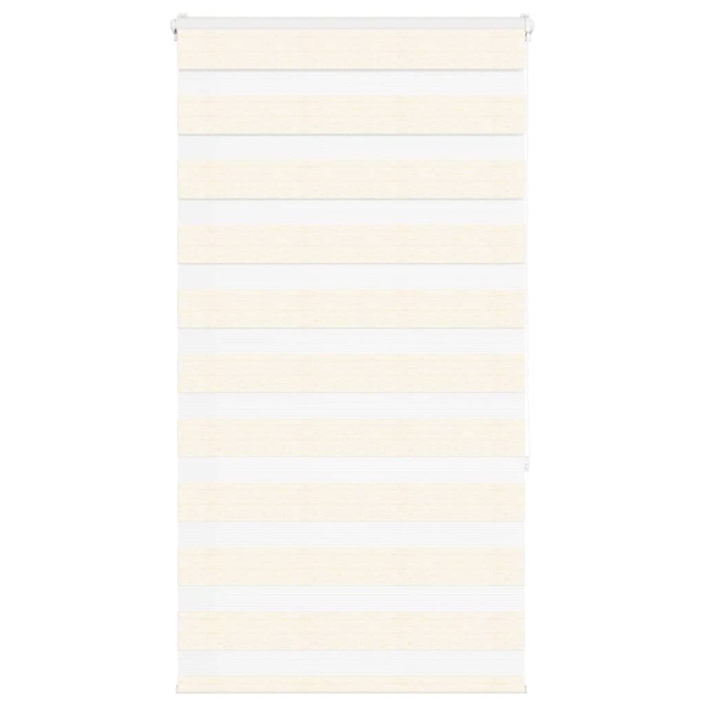 vidaXL Rullgardin zebra 90x150 cm tyg bredd 85,9 cm polyester