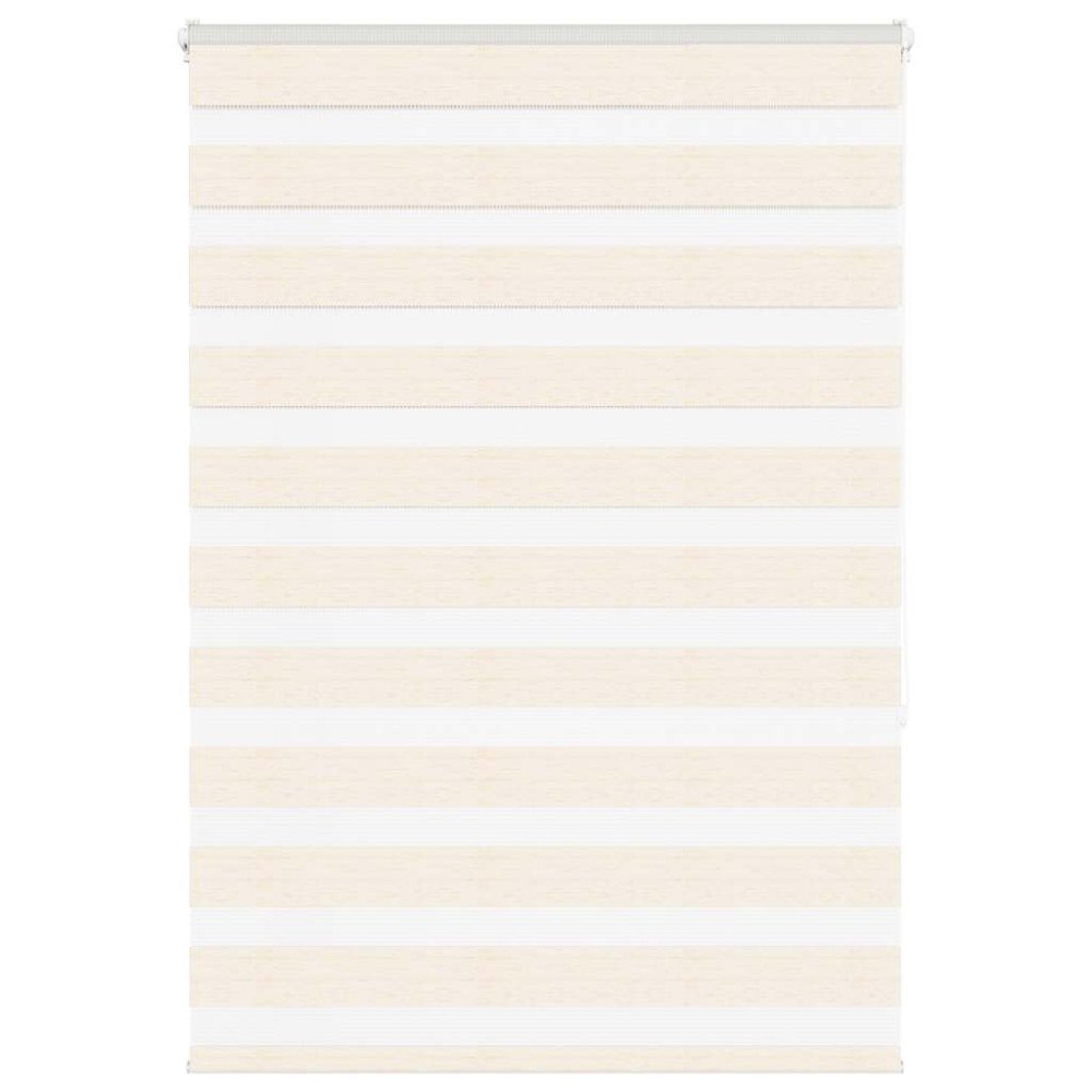 vidaXL Rullgardin zebra 95x150 cm tyg bredd 90,9 cm polyester