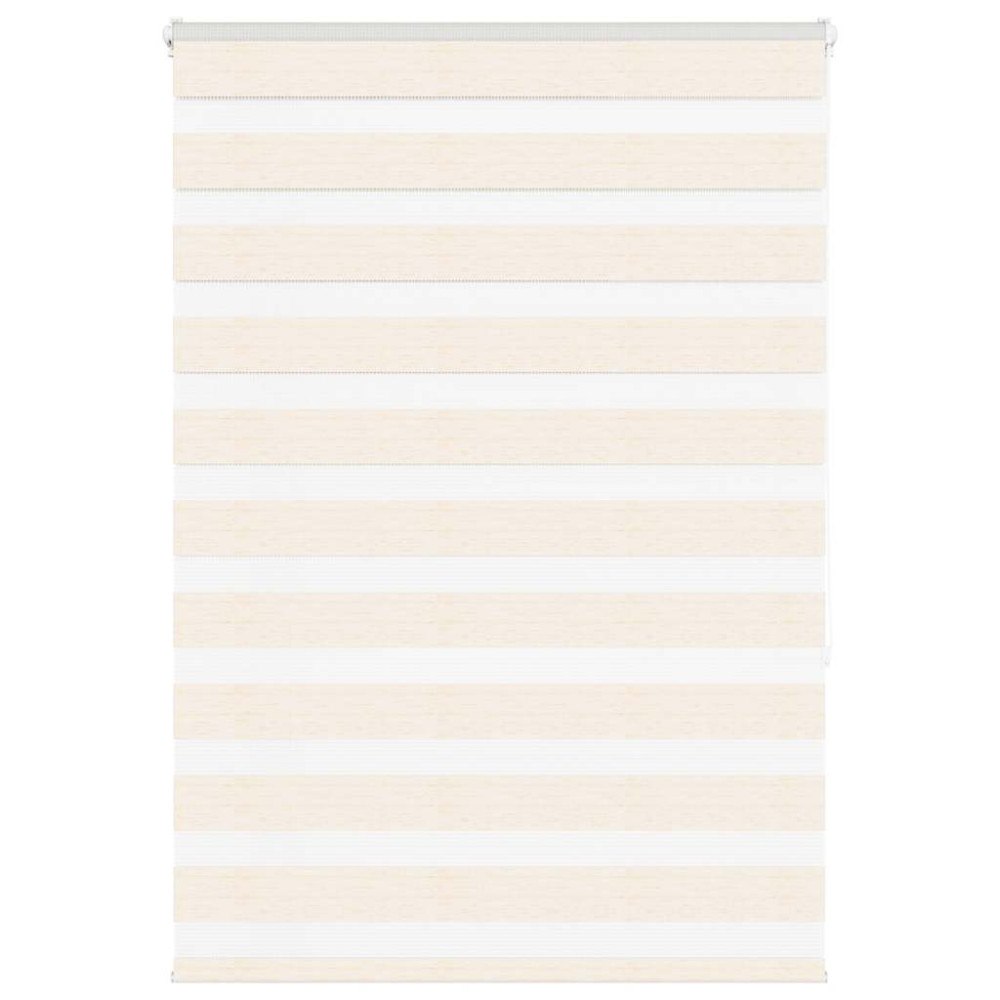 vidaXL Rullgardin zebra 100x150 cm tyg bredd 95,9 cm polyester