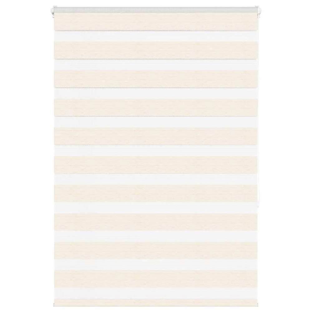 vidaXL Rullgardin zebra 115x150 cm tyg bredd 110,9 cm polyester