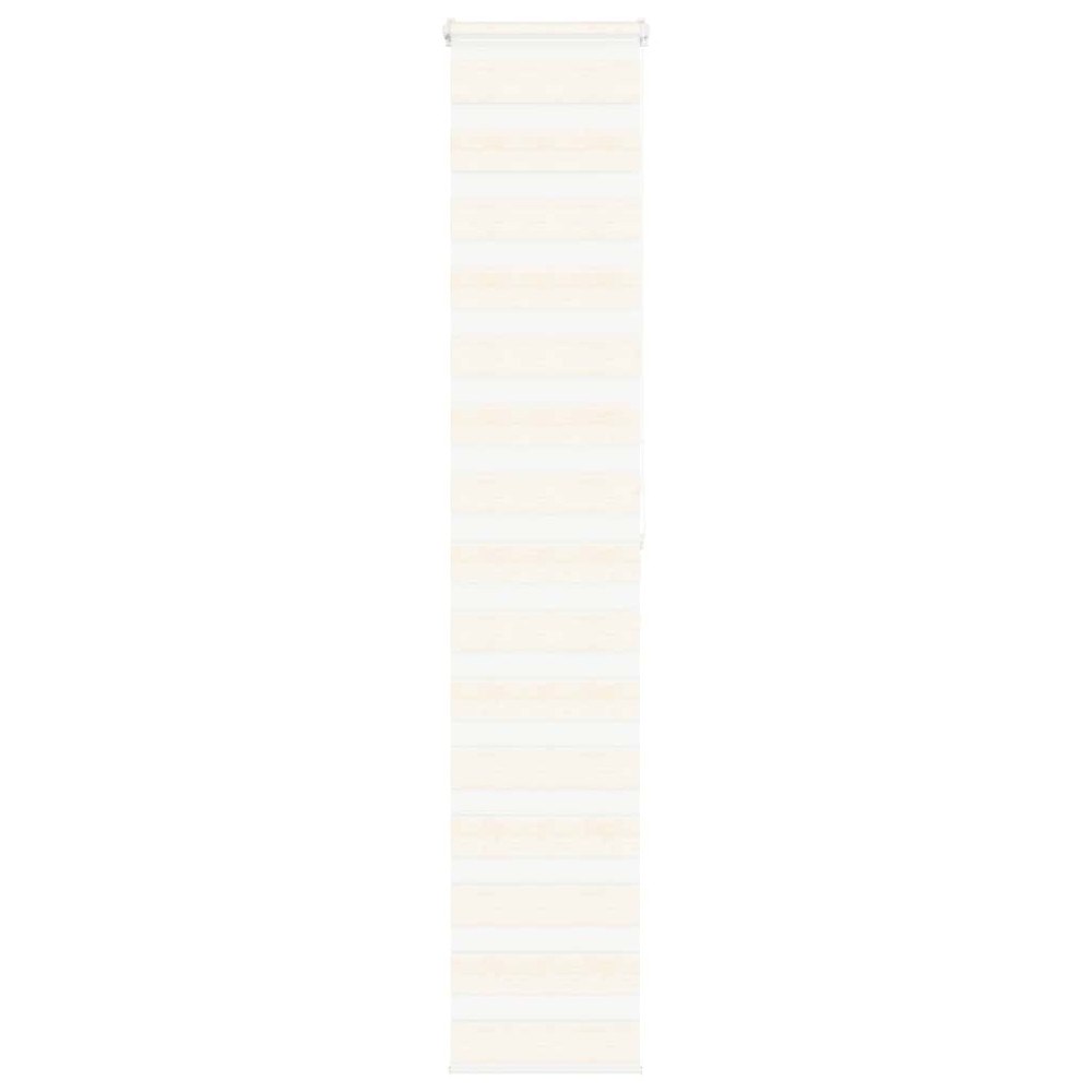 vidaXL Rullgardin zebra 40x200 cm tyg bredd 35,9 cm polyester