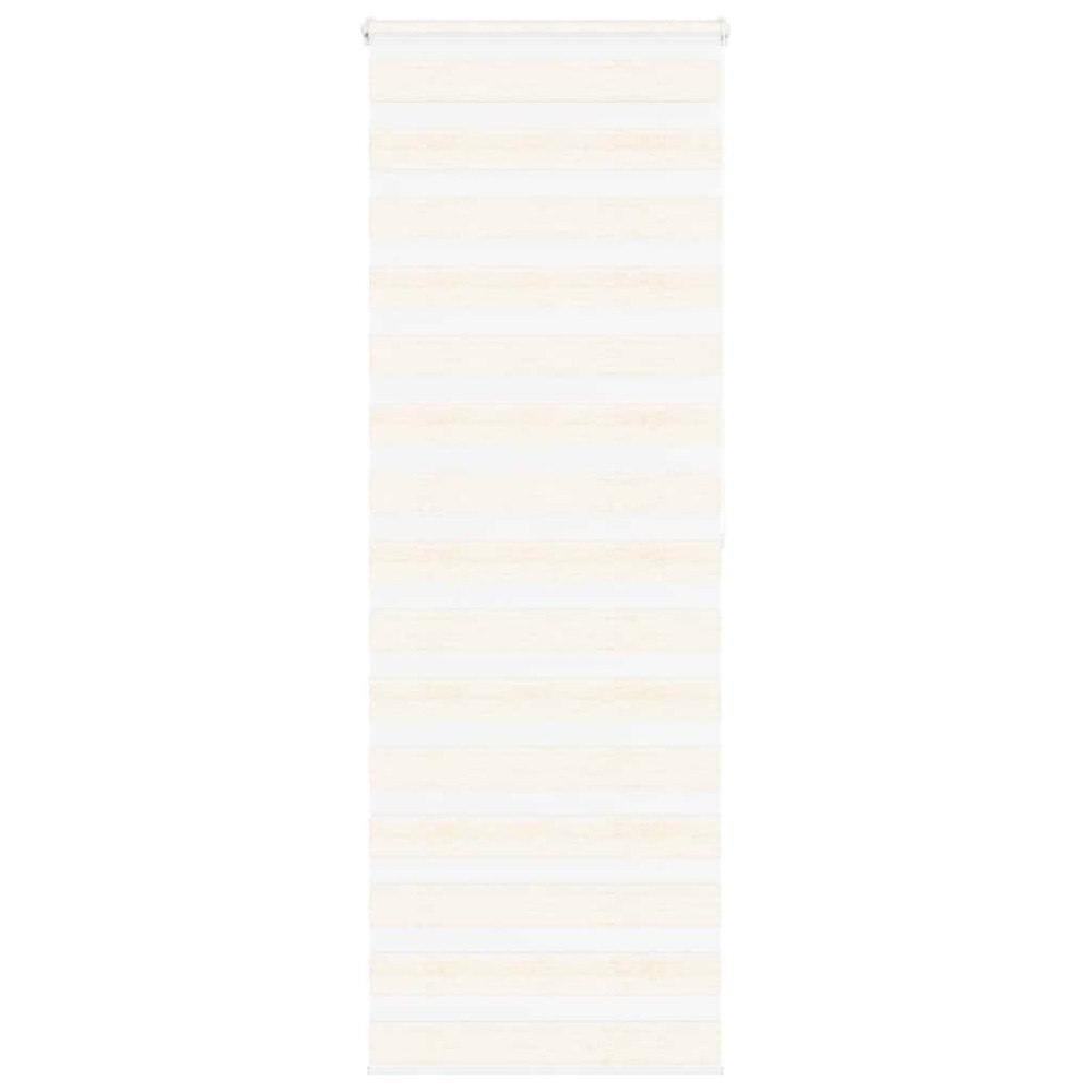 vidaXL Rullgardin zebra 70x200 cm tyg bredd 65,9 cm polyester