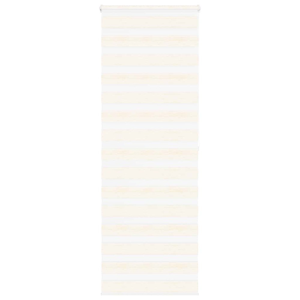 vidaXL Rullgardin zebra 85x200 cm tyg bredd 80,9 cm polyester