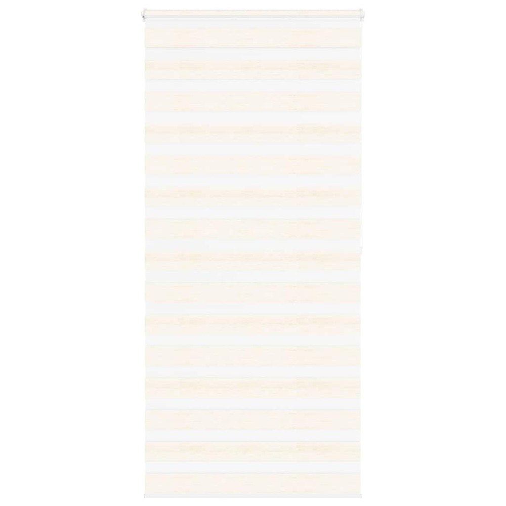 vidaXL Rullgardin zebra 95x200 cm tyg bredd 90,9 cm polyester