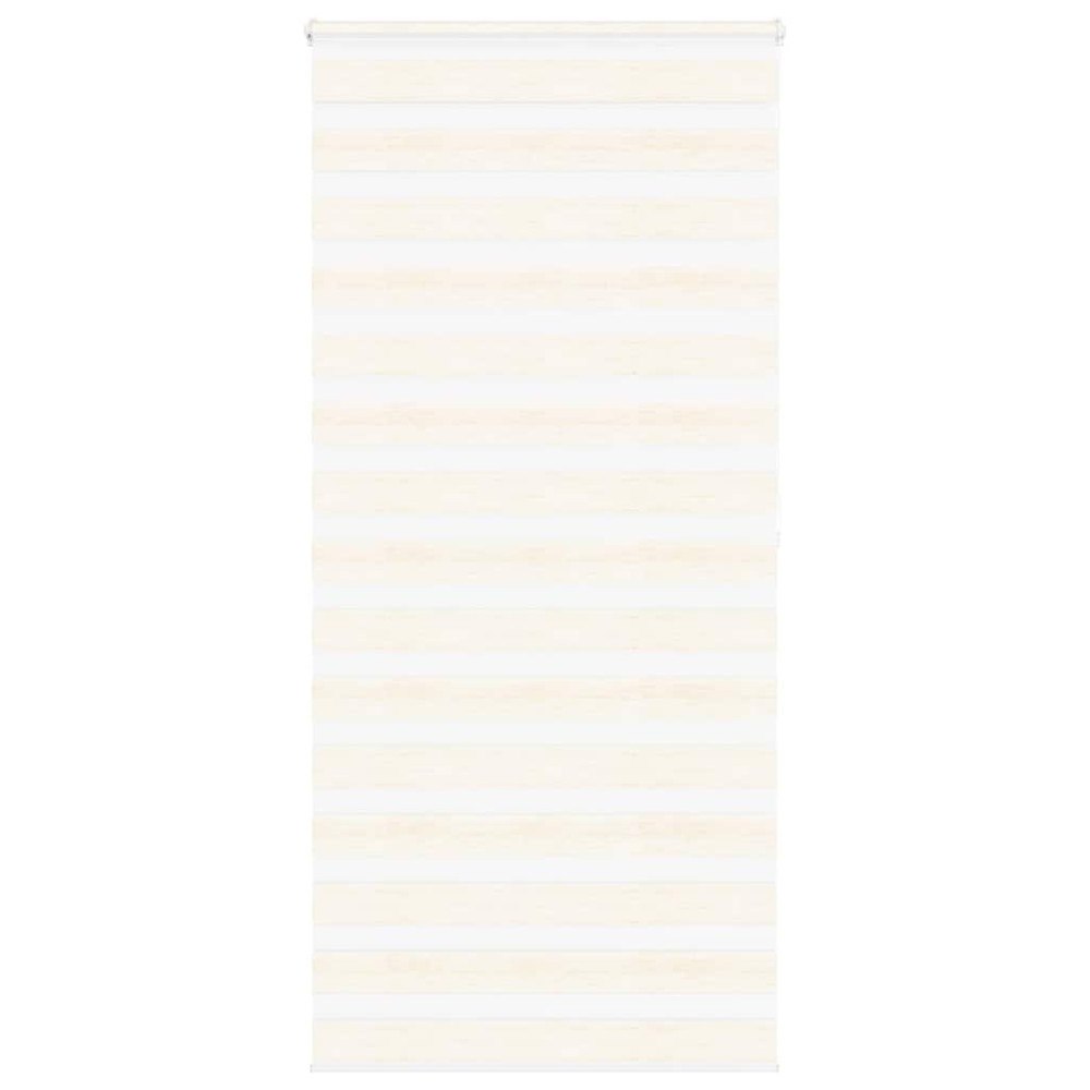 vidaXL Rullgardin zebra 105x200 cm tyg bredd 100,9 cm polyester