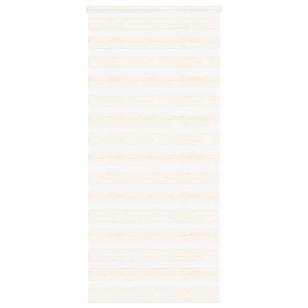 vidaXL Rullgardin zebra 115x200 cm tyg bredd 110,9 cm polyester