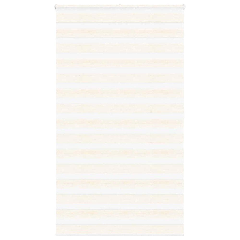 vidaXL Rullgardin zebra 125x200 cm tyg bredd 120,9 cm polyester