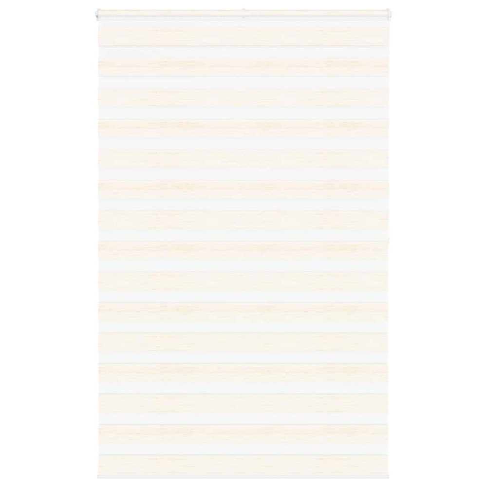 vidaXL Rullgardin zebra 145x200 cm tyg bredd 140,9 cm polyester