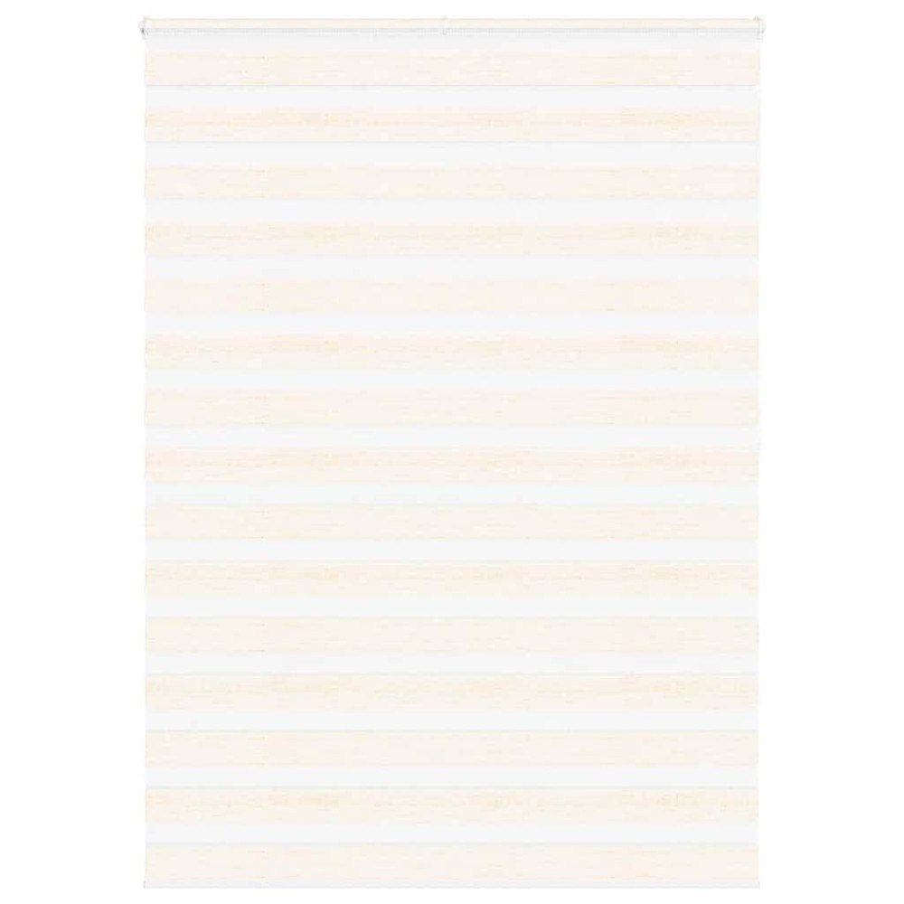 vidaXL Rullgardin zebra 155x200 cm tyg bredd 150,9 cm polyester