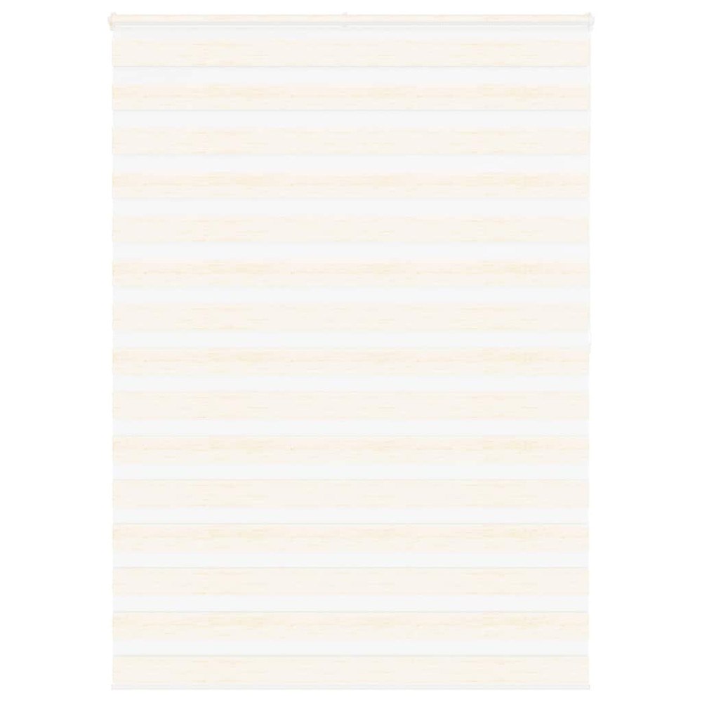vidaXL Rullgardin zebra 165x200 cm tyg bredd 160,9 cm polyester