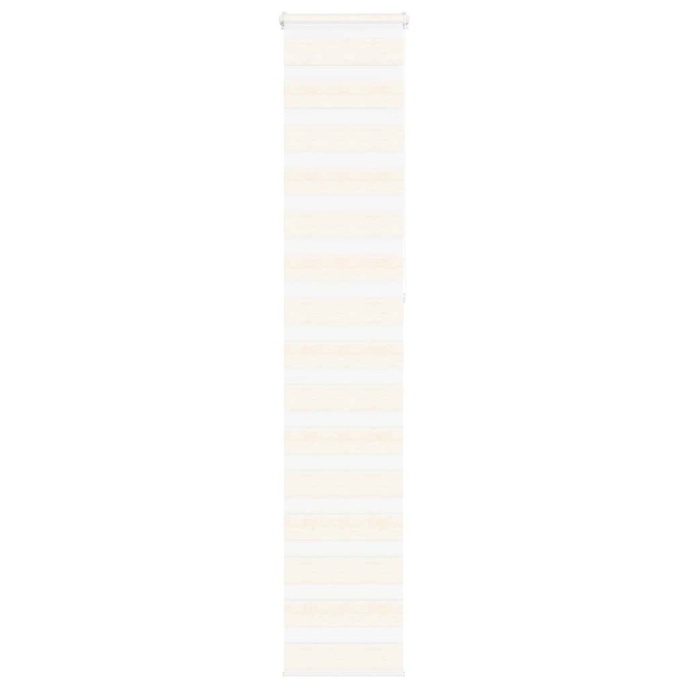 vidaXL Rullgardin zebra 40x230 cm tyg bredd 35,9 cm polyester