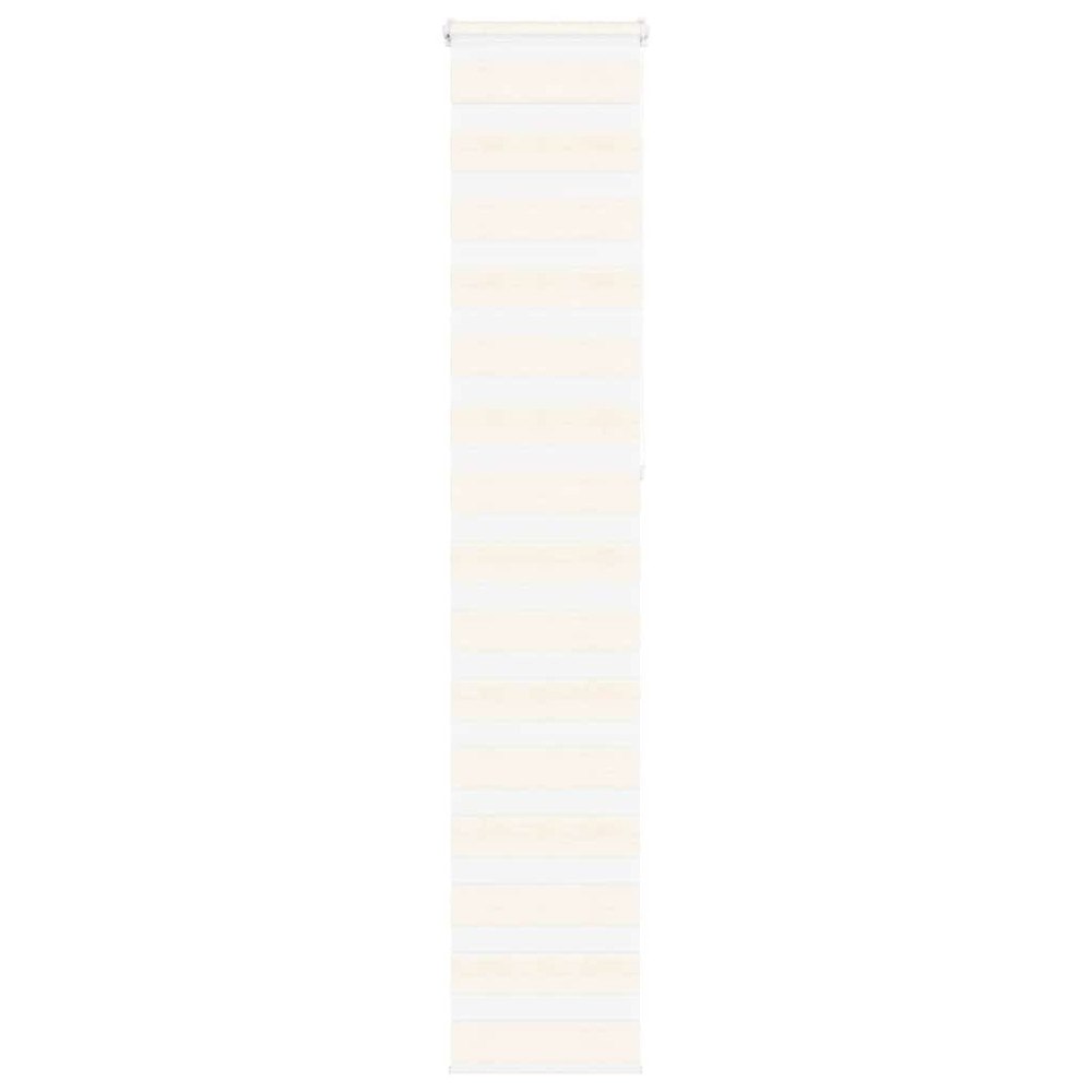 vidaXL Rullgardin zebra 50x230 cm tyg bredd 45,9 cm polyester