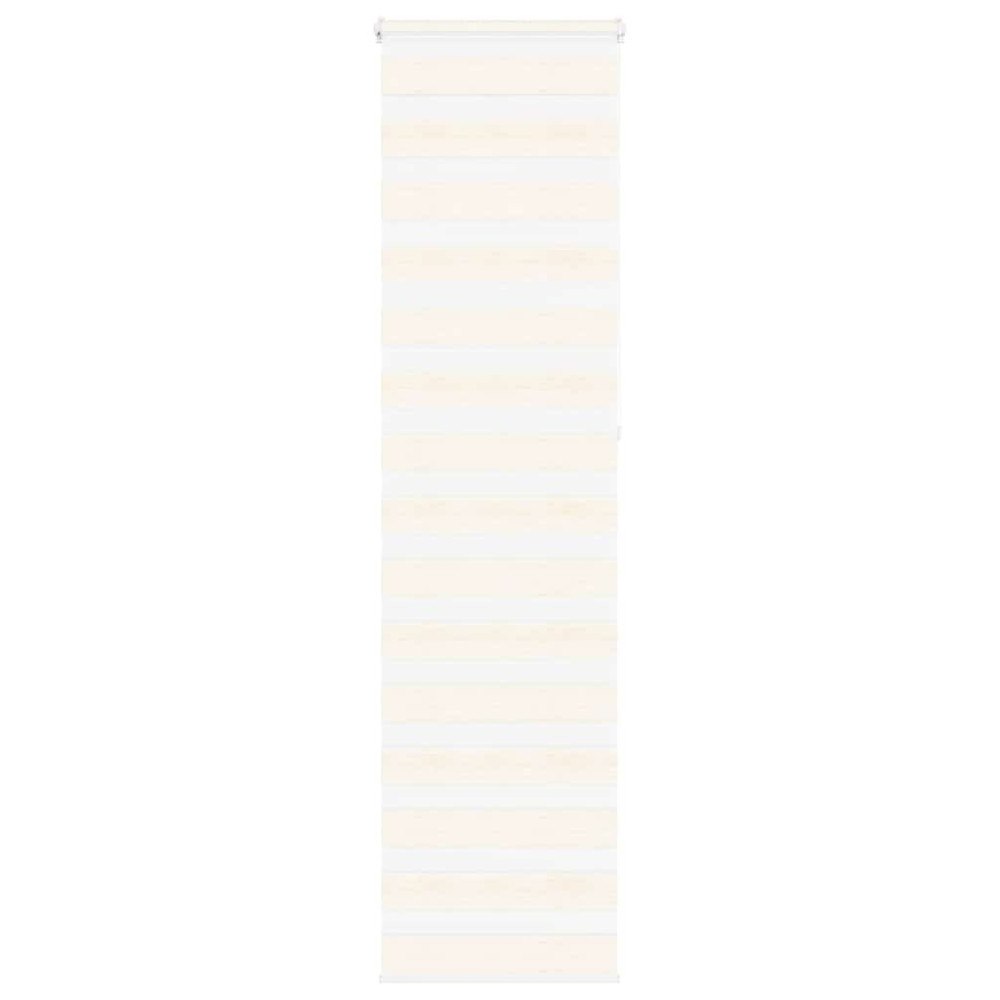 vidaXL Rullgardin zebra 60x230 cm tyg bredd 55,9 cm polyester