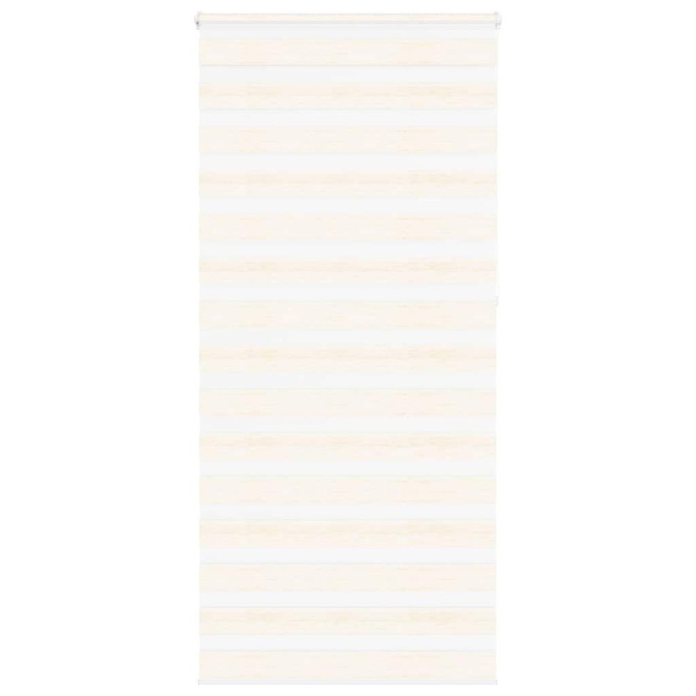 vidaXL Rullgardin zebra 95x230 cm tyg bredd 90,9 cm polyester