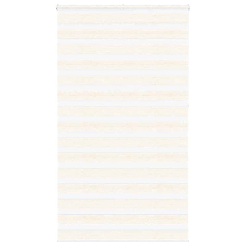 vidaXL Rullgardin zebra 125x230 cm tyg bredd 120,9 cm polyester