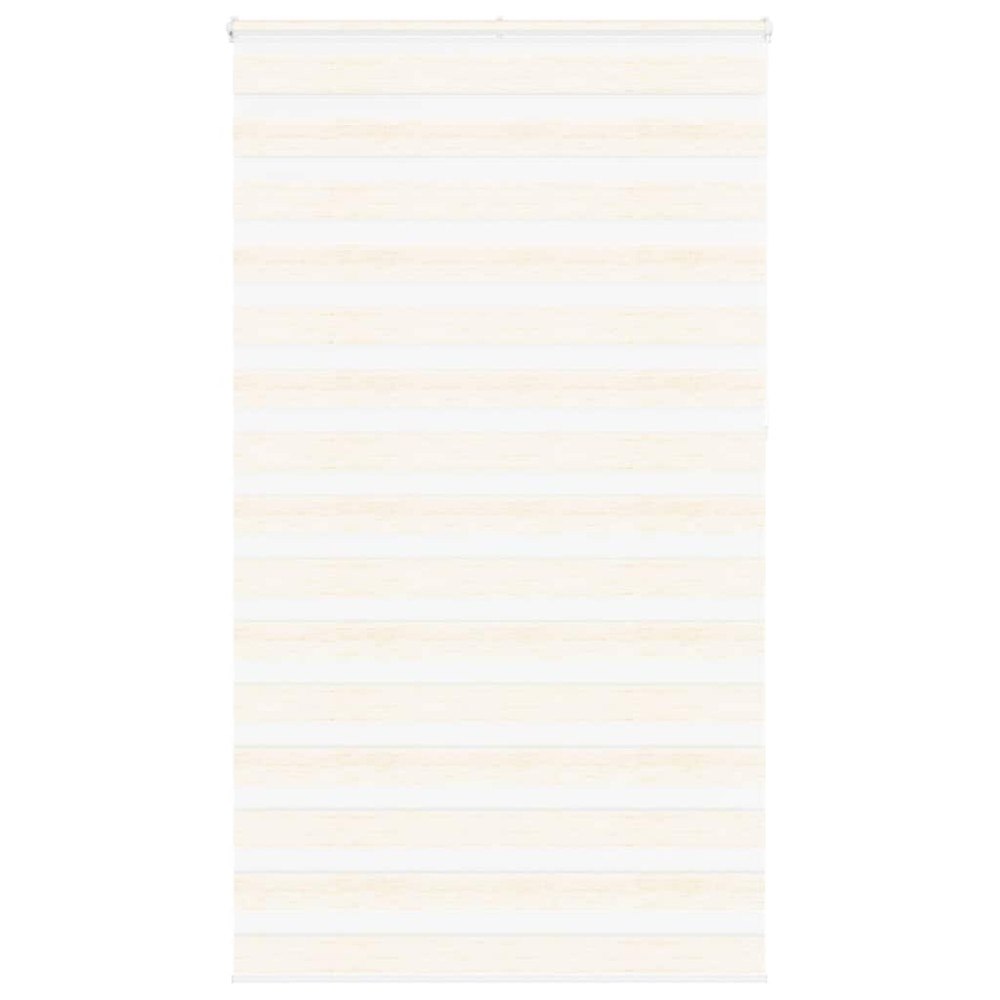 vidaXL Rullgardin zebra 130x230 cm tyg bredd 125,9 cm polyester
