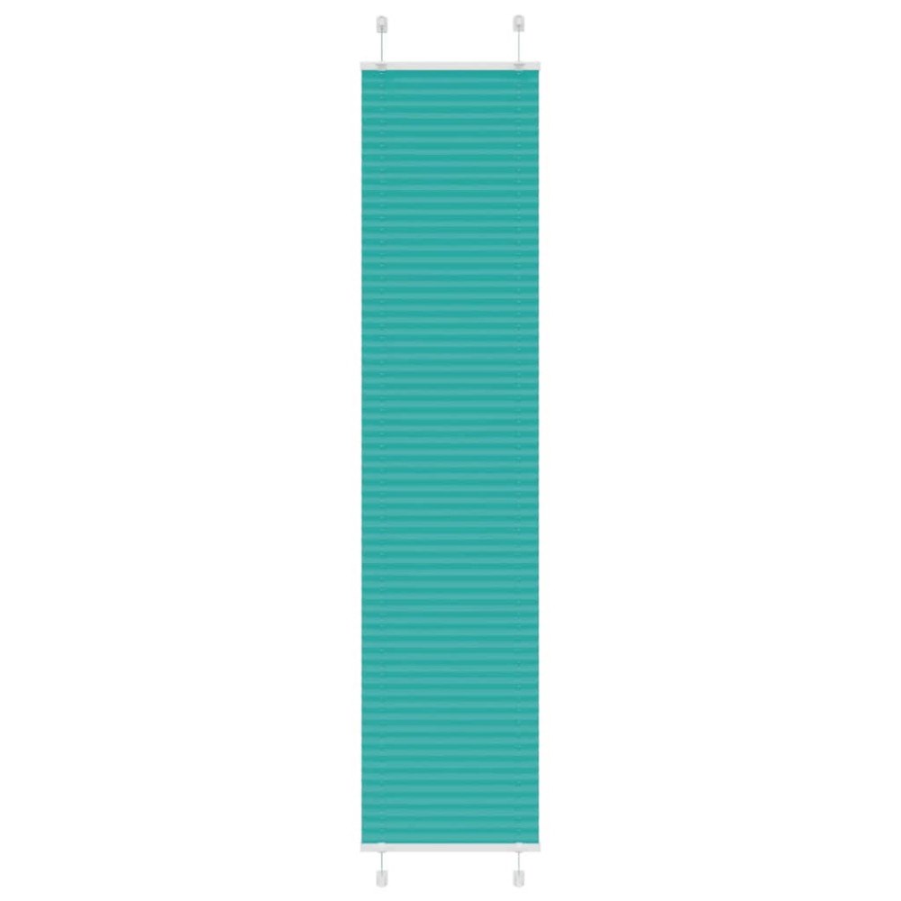 vidaXL Plisserad persienn bensingrön 50x200cm tyg bredd 49,4cm