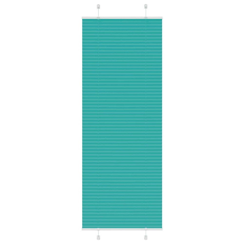 vidaXL Plisserad persienn bensingrön 70x200 cm tyg bredd 69,4 cm