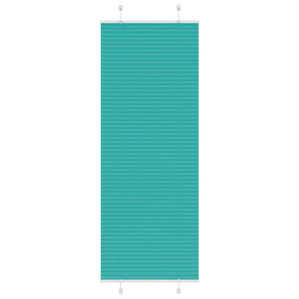 vidaXL Plisserad persienn bensingrön 80x200 cm tyg bredd 79,4 cm
