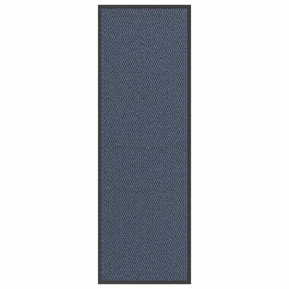 vidaXL Dörrmatta blå 60x180 cm